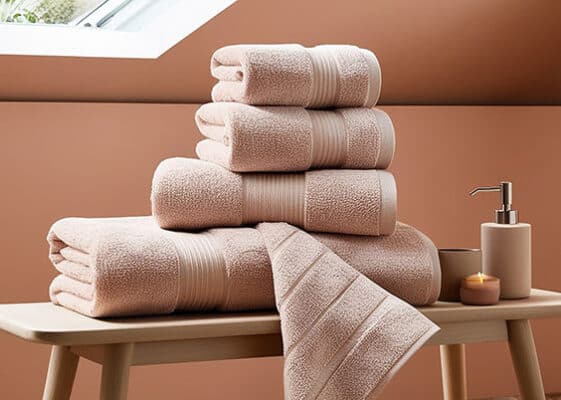 Kakovost kopalniških brisač: Material in tkanje