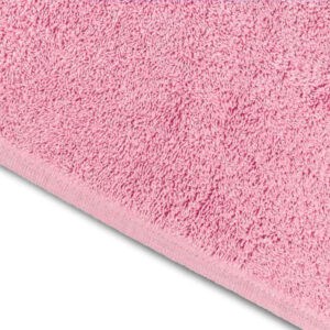 Kopalniška brisača Eleganca – Rožnata 50×100 cm, šiv