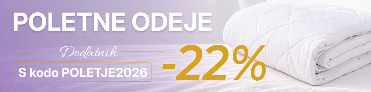 Nora akcija na vse poletne odeje -22% - Pocenirjuhe.si