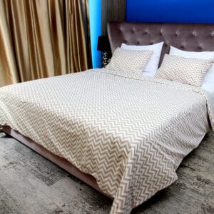 Posteljnina 200×200 cm z motivom Cik-Cak