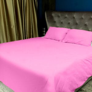 Posteljnina 200×200 cm roza